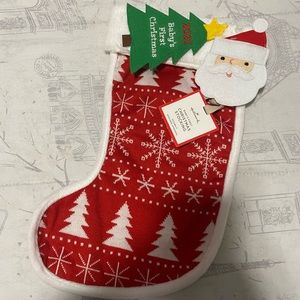 NWT! Hallmark Baby’s First Christmas Stocking